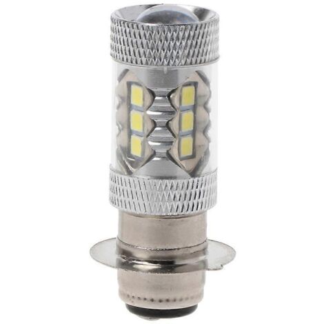 Phares antibrouillard de moto, clignotants, ampoules LED PX15D H6 80W 6500K 16 (1/5)