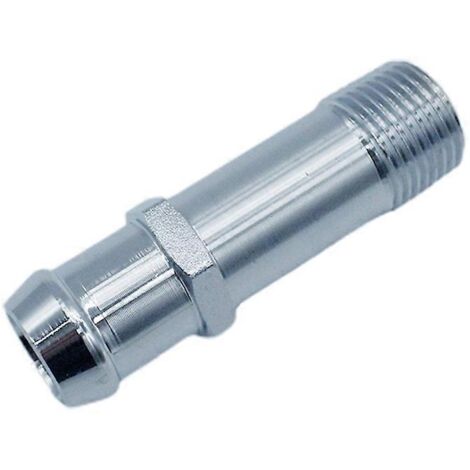 Raccord de tuyau de chauffage de pompe à eau 1/2 NPT vers 3/4 Barb SBC-BBC pour la plupart des moteurs (1/5)