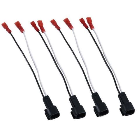 4 adaptateurs de faisceau audio pour haut-parleurs de voiture, compatibles avec Chevy Focus et Mazda. (1/5)
