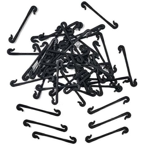 50 attaches pour tiges, crochets à boucle pour greffer plantes et légumes (1/5)