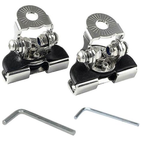 supports de fixation pour éclairage LED de capot moteur de voiture, sans perçage, pour SUV et 4x4 (1/5)