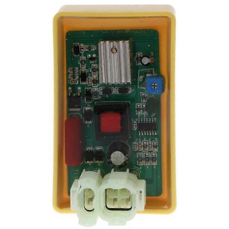 Boîtier d'allumage CDI 6 broches pour quad/scooter moteur GY6 50cc, 60cc, 125cc et 150cc (1/5)