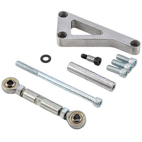 Kit de support d'alternateur en métal poli pour Chevy - Pompe à eau longue SBC350 LWP (1/5)