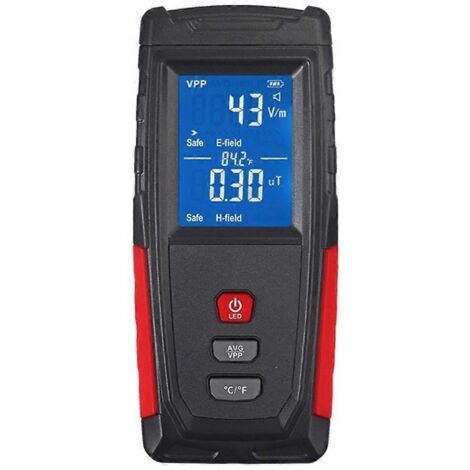 Testeur de température et de rayonnement WT3121, radiomètre portable avec écran LCD clair (1/5)