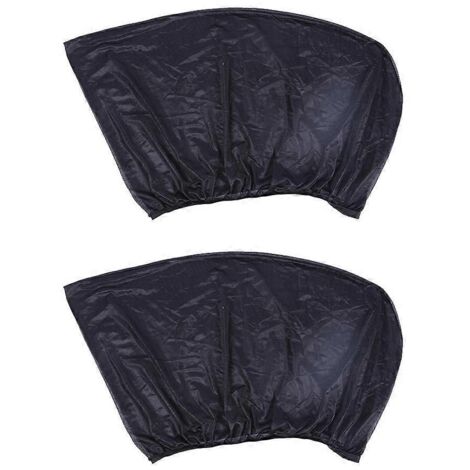 2x Pare-soleil en maille pour vitres latérales avant et arrière de voiture (1/5)