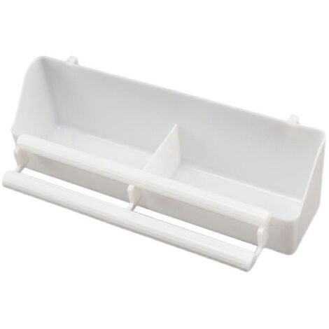 Mangeoire pour volailles, gamelle pour graines d'oiseaux, bol en plastique pour perroquets (1/5)
