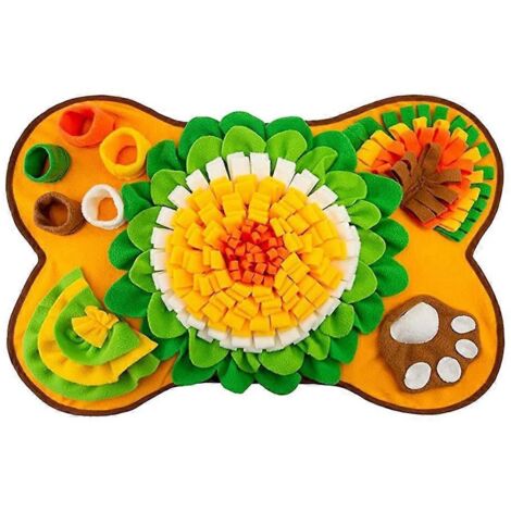 Tapis d'alimentation pour chiens, tapis à lécher pour chats, tapis de fouille pour animaux, tapis d'entraînement à la forge. (1/5)