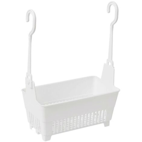 Panier suspendu de rangement pour articles divers, sac de drainage, panier de douche avec crochet, organisateur de maquillage pour cuisine et salle de bain (1/5)