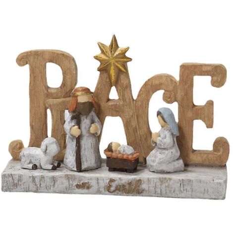Crèche de la Nativité du Christ, ensemble de statues et de statues de Jésus, église chrétienne catholique (1/5)