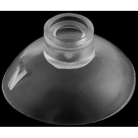 Ventouses pour aquarium, sans crochets amovibles, 3 cm de diamètre, transparentes, pour bol à crevettes (1/5)
