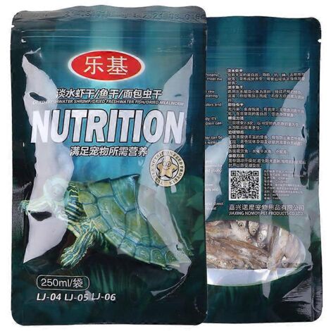 Poisson d'eau douce déshydraté pour tous les poissons tropicaux, tortues koï et autres animaux aquatiques (227 g) (1/5)