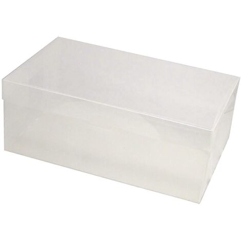 Boîtes de rangement à chaussures transparentes et pratiques, rectangulaires. (1/5)