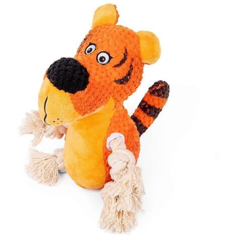 Jouet en peluche pour chien mignon et couineur, résistant et facile à mâcher. (1/5)