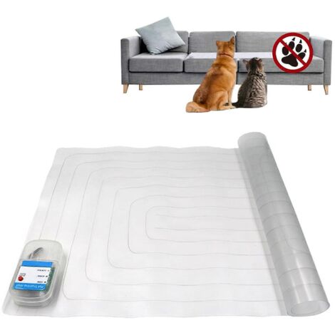 Tapis d'entraînement pour animaux de compagnie, répulsif pour chiens, empêche les animaux de monter sur le canapé, le lit ou le fauteuil (une pièce) (1/5)
