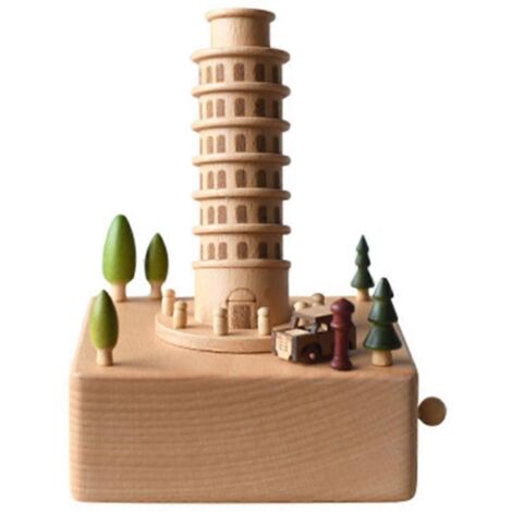 Boîte à musique romantique en bois, collection artisanale, décoration intérieure, cadeau de Noël, Saint-Valentin ou anniversaire, mouvement musical (1/5)