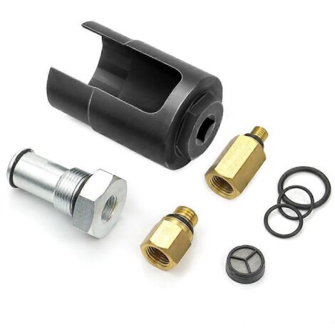 Adaptateur de rampe d'huile, douille de soupape avec outil de joint pour moteur diesel Powerstroke 6.0L (1/5)
