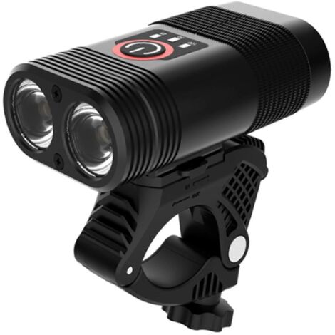 Ensemble d'éclairage de vélo rechargeable par USB, phare avant LED ultra-lumineux pour vélo (1/5)