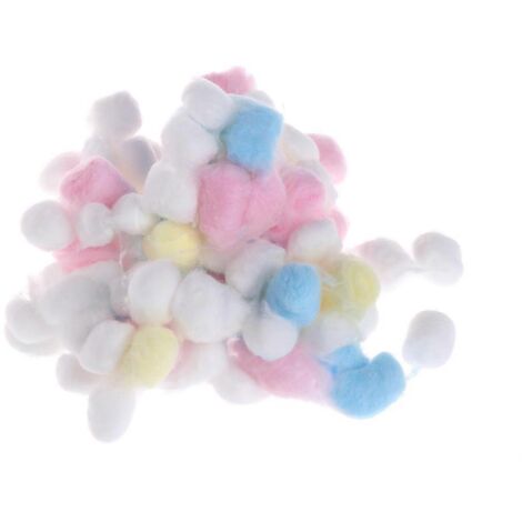 Boules de coton pratiques pour garnir le couchage des petits animaux : douces et chaudes en hiver (1/4)