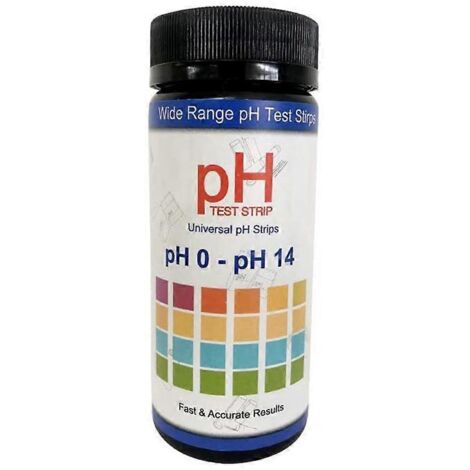 Bandelettes de test de pH du sol (100 unités) pour expériences scolaires, agriculture et culture de sols. (1/5)