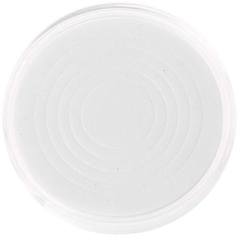 Boîte de rangement ronde pour pièces de monnaie, 46 mm, en plastique, pour bureau ou étagère. Décoration pour bureau ou étagère. (1/5)