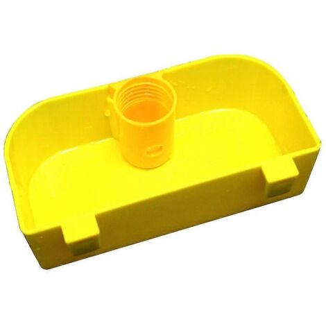 Abreuvoir et mangeoire en plastique pour oiseaux, facile à utiliser. (1/5)