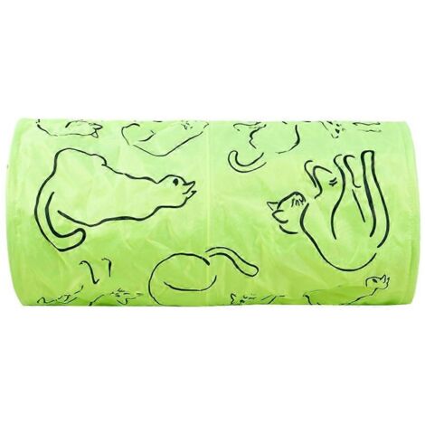 Tunnel pliable pour chat, 50 cm de long, idéal pour jouer et se cacher. (1/5)