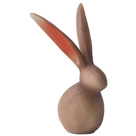 Décorations pour la maison, ornements, animaux miniatures, jardin féérique, lapin en résine, mini (1/5)