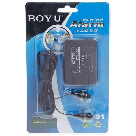 Alarme de niveau d'eau pour aquarium, adaptée aux poissons d'aquarium. (1/5)