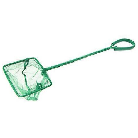 Épuisette de pêche pour aquarium, maille fine, 3 4 5 6 8 10 pouces, avec poignée confortable (1/5)