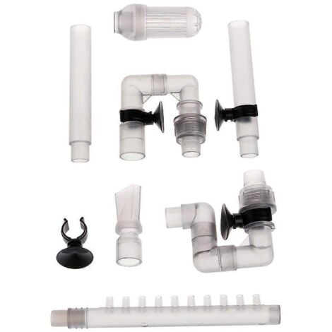 Tuyau d'aspiration/d'évacuation pour filtre d'aquarium, avec tube de 12 mm (1/5)