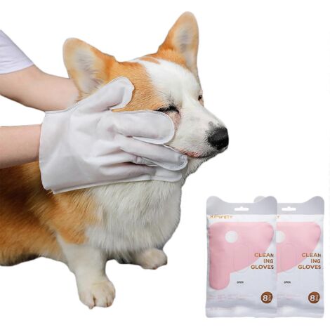 Lingettes nettoyantes et de toilettage pour chiens et chats, aux extraits de plantes, sans rinçage (1/5)