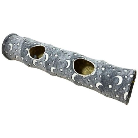 Tunnel de jeu pliable pour chats, labyrinthe, tente pour chatons, lapins et petits animaux (1/5)
