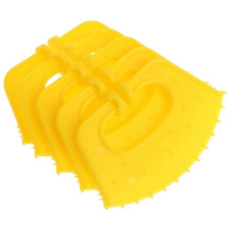 Lot de 5 pinces nasales pour veaux et vaches, outils de sevrage en plastique pour animaux de ferme (1/5)