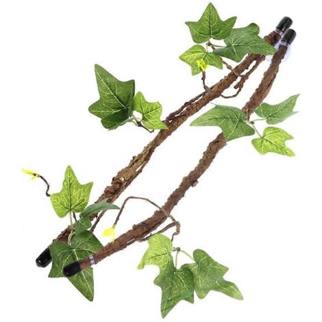 Branche grimpante pour petits animaux (reptiles, lézards) - Branche en plastique confortable (1/5)