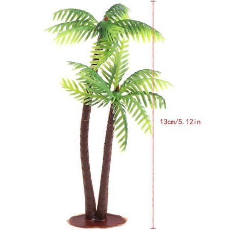 Mini maquette de paysage, simulation de cocotiers, ornements de décoration intérieure (1/5)
