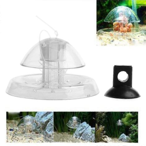 Piège à escargots en plastique, plante, boîte de capture pour sangsues planaires pour poissons d'aquarium (1/5)
