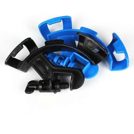 Support de tuyau d'aquarium en plastique réglable, clips pour tuyaux d'aquarium (1/5)