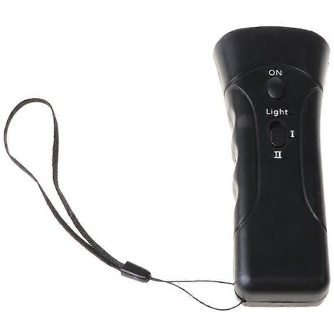 Répulsif ultrasonique LED pour le dressage des chiens, dispositif anti-aboiements avec trompette, outil de dissuasion pour animaux de compagnie (1/5)