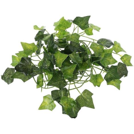 Plantes artificielles suspendues à feuilles grimpantes pour reptiles - Décoration de terrarium (1/5)