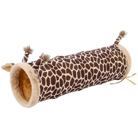 Petit tunnel pour animaux de compagnie, cachette tubulaire pour lapin, chaton, rangement facile (1/5)