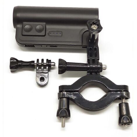 Lampe torche LED rechargeable USB pour vélo, phare avant et arrière, feu arrière. (1/5)