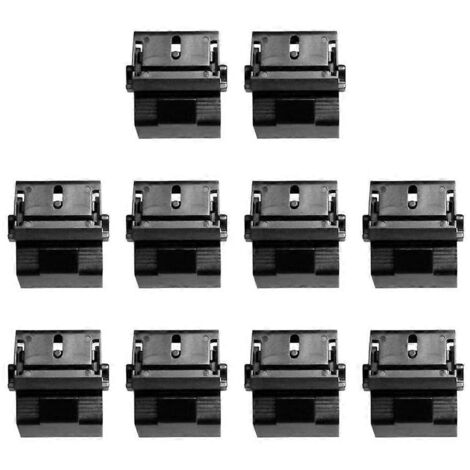 Clip de fixation pour boîte de rangement, boucle de fixation pour bagages, compatible avec le modèle 3/Y 1472872-00-B (10 pièces) (1/5)