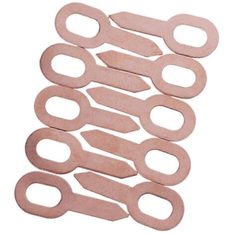 Consommables pour machine à souder par points : anneaux en cuivre pour redressage de bosses, rondelles à crochet (lot de 10). (1/5)