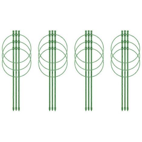 Ensemble de 4 supports décoratifs pour plantes, treillis, support décoratif pour chambre ou dortoir (1/5)