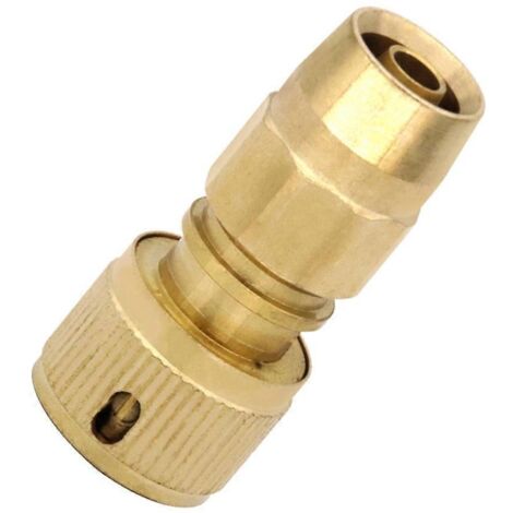 Raccord de tuyau télescopique en laiton 3/8 pouce, raccord de tuyau d'eau, buse de lavage de voiture (1/5)