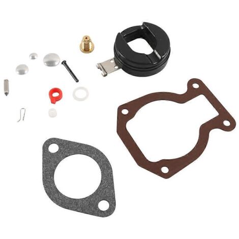 Kit de carburateur avec flotteur pour moteur hors-bord 9,9 CV (1974-1988) 398453 398452 (1/5)