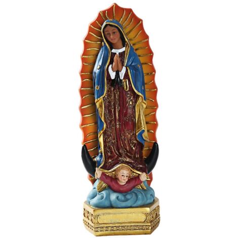 Décorations pour l'église Notre-Dame de Guadalupe, Mexique : figurines de la Vierge Marie (1/5)