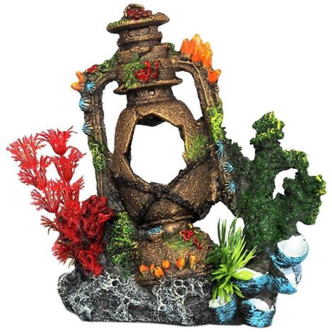 Décoration d'aquarium en perle pour camion coquillage créatif pour poissons accessoires de réservoir (1/5)