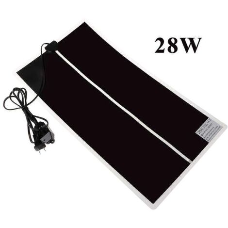 Tapis chauffant pour reptiles 28W, étanche, pour hydroponie, idéal pour lézards et araignées. (1/5)
