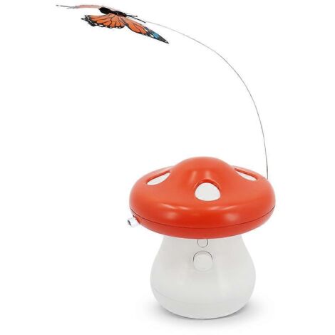 Baguette en plastique pour chat avec base - Accessoires pour chats - Jouets réalistes et interactifs (1/5)